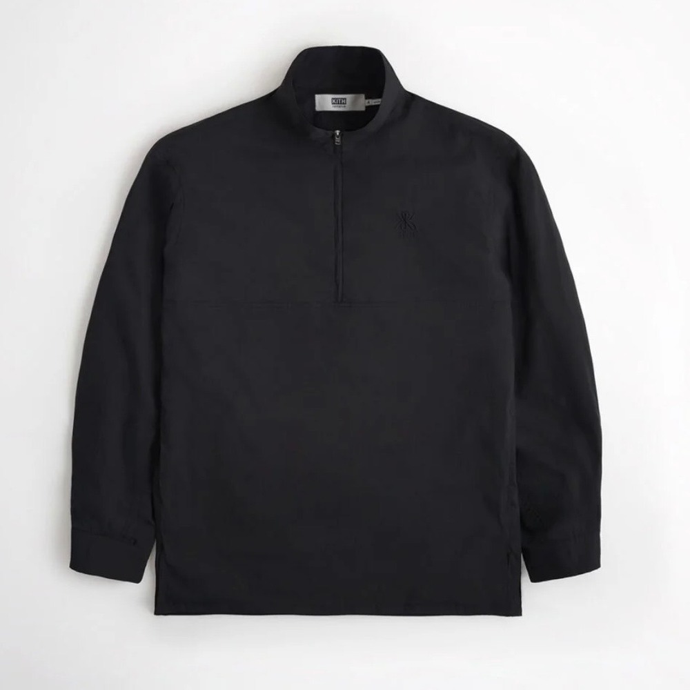 Kith x Nonnative Mariner Pullover Shirt Jacket Men 2 Windstopper Gore-Tex Black